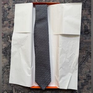 Hermes Silk Tie